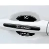 Naklejki ochronne pod klamki samochodu LEXUS MOCNA FOLIA do auta 8 szt